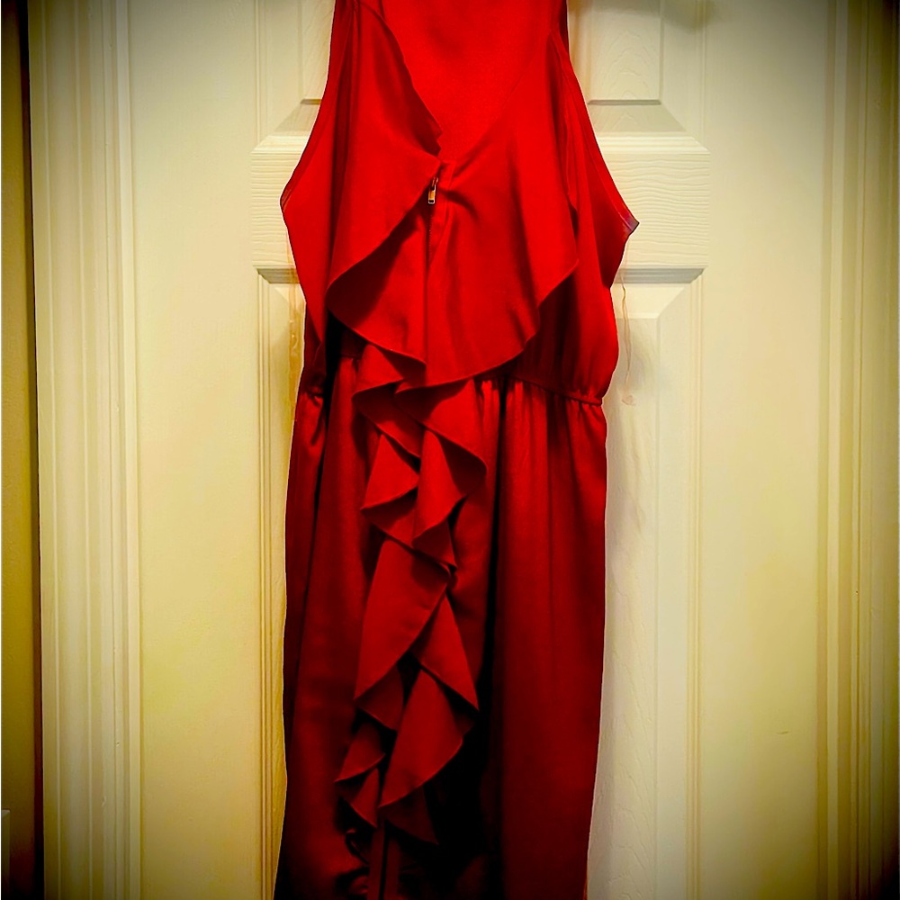Red dress